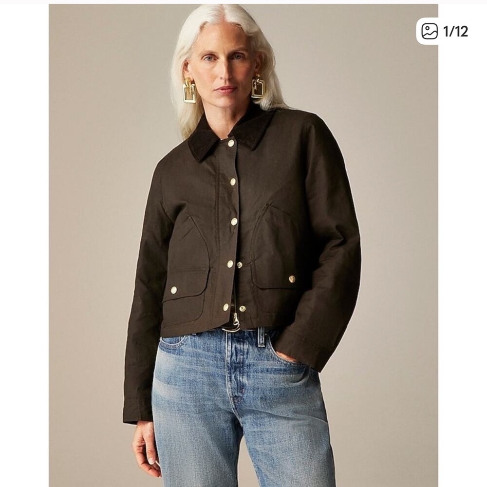J. Crew Women's short barn jacket